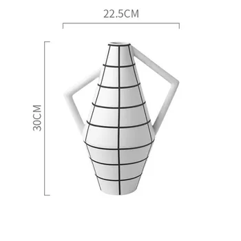 Laikydami Rankas Vaza Ins Vėjo Kūrybinis Dizainas Morandi Namų Dekoravimo Skandinavijos Keramikos Vaza