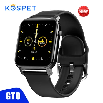 2020 KOSPET GTO Smartwatch Vyrų Fitneso Tracker Kraujo Spaudimas IP68 Vandeniui 1,4 colio 170mAh Bluetooth 31 Režimai Moterų Žiūrėti