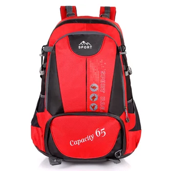 Unisex vyrų kuprinė kelionės paketą sportinis krepšys pack 65L vandeniui Lauko Alpinizmo Pėsčiųjų Laipiojimo, Kempingas kuprinė vyrų