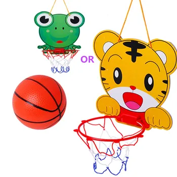 Kūdikių krepšinio nustatyti Kabinti tipo rėmo, Kūdikių žaislai, žaislai vaikams, Sporto rinquedos Paprasta Nešiojamų krepšinio žaislai, žaidimai vaikams