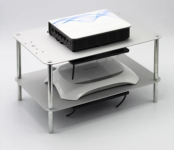 28cm*19.5 cm daugiasluoksnės kosmoso aliuminio aušinimo stovas su 14cm USB reguliuojamo greičio ventiliatorius tinka maršrutizatoriai, TV set-top boxes