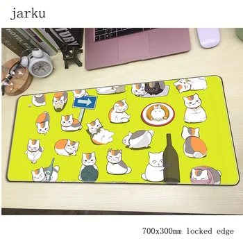 Natsume yuujinchou pelės mygtukai žaidėjus 700x300mm notbook pelės kilimėlis, didelis žaidimų kilimėlis didelis Gražus padas pelės KOMPIUTERIO stalas padmouse