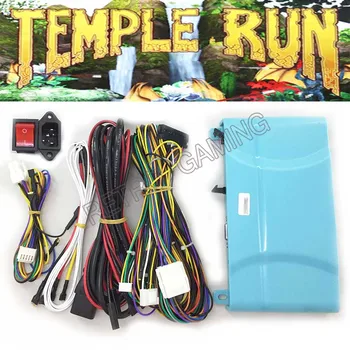Temple Run game PCB lenta plokštė su laidais kabelis ir maitinimo jungiklis, kištukinis lizdas, skirtas arcade Imituojamos važiavimo vaizdo žaidimas