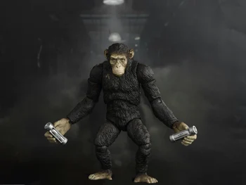 Planetos Ape 2 Aušros Beždžionių Planetos Mūšio Žalos Cezaris koba Beždžionė Orangutan Gyvūnų Filmus Modelis Veiksmų Pav.