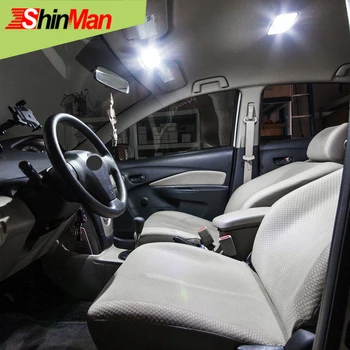 ShinMan 11x Skaitymo Lemputės LED AUTOMOBILIŲ Lengvųjų Automobilių LED Vidaus reikalų Automobilių apšvietimas, Nissan Pathfinder, LED Interjero Šviesos rinkinys 1996-2004