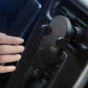 Xiaomi Mi WCJ03ZM 10W Qi Automobilių Belaidis Kroviklis su Pažangių Infraraudonųjų spindulių Jutiklį, Greito Įkrovimo Automobilinis Telefono Laikiklis