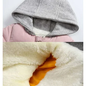 Ircomll 2020 m. žiemos unisex kūdikių drabužiai romper baby girl berniukas naujagimių pigūs Gobtuvu Šiltas Ruduo Jumpsuit darbo drabužiai 3M-24M