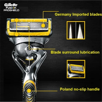 Gillette Fusion 5 Proshield Veido Skustuvas Vyrams Tiesiai Barzdaskutė Skutimosi Mašina Kasetės Skustis Atveju Shavette Už Barzda