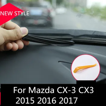 Automobilių Gumos Antspaudas Garso Izoliacija Weatherstrip Apdaila Triukšmo Izoliacija, Automobilis Sandarinimo Juostos Mazda CX-3 CX3 2016 2017