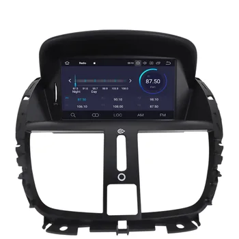 DSP 4G+64G Android 9.0 Ekranas Automobilio Multimedijos Grotuvas GPS Stereo Peugeot 207 2008-automobilių Garso radijo magnetofonas galvos vienetas