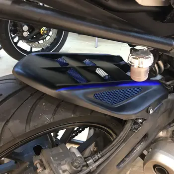2013 m. m. m. Yamaha FZ07 MT07 MT FZ 07 FZ-07 MT-07 Mėlyna Juoda Motociklo Galinio Mudguard Sparnas Padangų Hugger ABS Plastiko