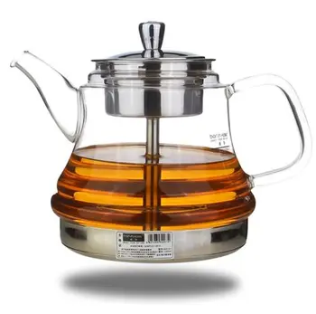 Nemokamas pristatymas Indukcinės viryklės specialų puodą virti arbata skirta viryklė stiklo puodą nerūdijančio plieno įdėklas virdulys Garo arbatos puodą