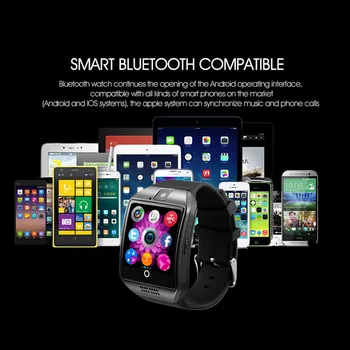 Už Q18 Smart Žiūrėti Mobiliojo Telefono Išskirtinį Kortelės Smart Dėvėti Gražus Lenktas Mados Žiūrėti Dovana Profesinės