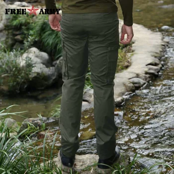 Krovinių Kelnės darbo drabužiai, VYRIŠKI Millitary Drabužių Tactical Kelnes Vyrų Kovoti su Kamufliažas Armijos Stiliaus Camo Green Kelnių Plius Dydis 40