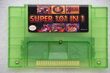 TV Vaizdo Žaidimų Konsolės, S-n-e-s 16 Bitų Žaidimai su 101 1 SNES Žaidimų Kasetė (24 žaidimai gali baterijos išsaugojimas.)