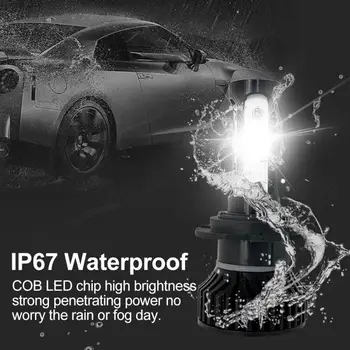 1 Vnt Automobilių Šviesų H7/H11 LED priekinis žibintas Priešrūkinis Žibintas, Automobilių Lemputės Komplektą 8000lm Balta IP68 Vandeniui 22w 6000/8000K Automobilių Lemputės, LED Žibintai