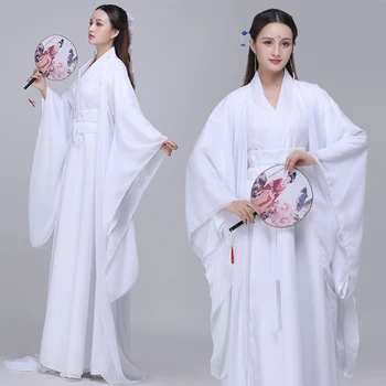Cosplay Kostiumai, Tradiciniai Moterų Hanfu Drabužių Kinijos Senovės Helovinas Drabužius Klasikinių Šokių Zither Veiklos Suknelė Suknelė