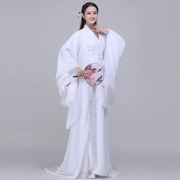 Cosplay Kostiumai, Tradiciniai Moterų Hanfu Drabužių Kinijos Senovės Helovinas Drabužius Klasikinių Šokių Zither Veiklos Suknelė Suknelė