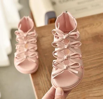 2020 nauja merginų vasaros sandalai vaikus merginos princesė sijonas, batai vaikams, vaikiška romos paplūdimio sandalai kampe