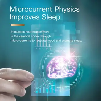USB Įkrovimo Microcurrent Miego Valdos Miego Pagalbos Priemonė Slėgio ribojimo Miego Prietaisas, turintis miego pagalba
