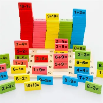 Ikimokyklinio Ugdymo Plėtros Žvalgybos Žaislų Skaitmeninės Skaičiavimo Ikimokyklinio Matematikos Žaidimas Domino