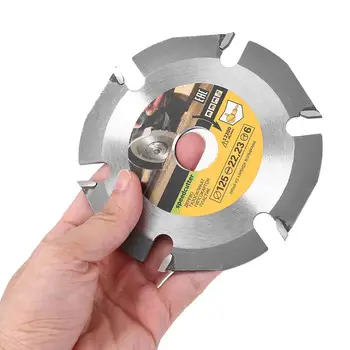 125mm 6T diskinio Pjūklo Ašmenys Multitool Šlifuoklis Varantys Karbido Antgaliais Medienos Pjovimo Disko Drožyba Geležtės Kampas Smulkintuvai