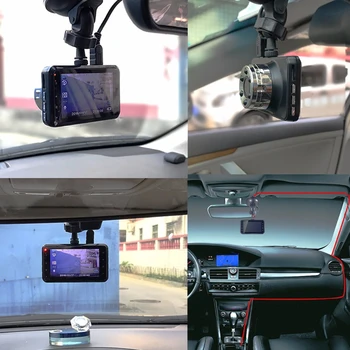 Automobilių DVR Kamera Full HD 1080P 170 Laipsnių Dashcam Vaizdo Automobiliams Naktinio Matymo G-Sensorius Brūkšnys, Kamera, Automobilio Kamera, DVR įrašymo įrenginį