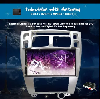 10.1 colių 6G+128G ROM Android 10.0 automobilio radijo Hyundai Tucson 2006-car dvd gps navigacijos, multimedijos grotuvas, magnetofonas