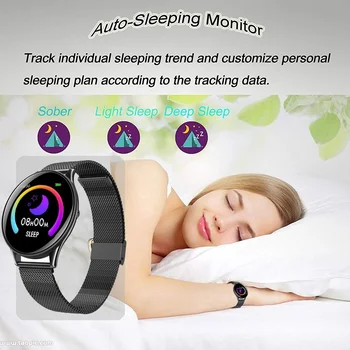 Ultra-Plonas Smart Watch Vyrų Fitneso Tracker HD IPS Ekrano Spalvos Sporto Stebėti Širdies ritmą, Kraujo Spaudimą, Stebėti Skaitmeninės Smartwatch