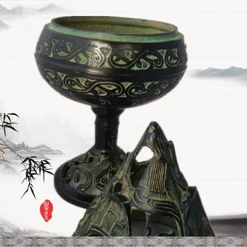 Senovės kinų bronzos, Boshan smilkalų degiklis, amatininkų dirbiniai ir antikvariniai daiktai, kolekcijos Rytų Han Dinastijos
