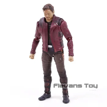 SHF Star Lord Keršytojas Begalybės Karo Globėjai Galaxy PVC Veiksmų Skaičius, Kolekcines, Modelis Žaislas