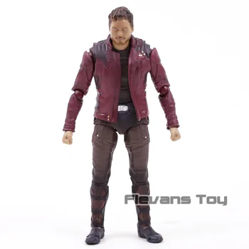 SHF Star Lord Keršytojas Begalybės Karo Globėjai Galaxy PVC Veiksmų Skaičius, Kolekcines, Modelis Žaislas