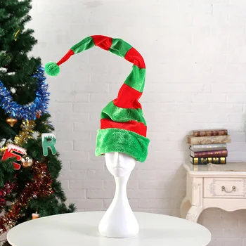 Naujas Kalėdų Skrybėlę Unisex Vaikams Suaugusiųjų Dryžuotas Klounas Skrybėlę Kalėdų Vakarėlį Bžūp Cosplay Kostiumų Kalėdų Šalių Rekvizitai 2020 Naujųjų Metų Šalis