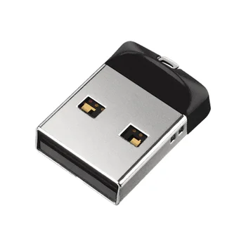 SanDisk CZ33 USB mini Pen Drives 8GB 16GB 64GB USB 2.0 atminties kortelė, USB atmintinė 32GB U disko Parama europos sąjungos Oficialusis Patikra