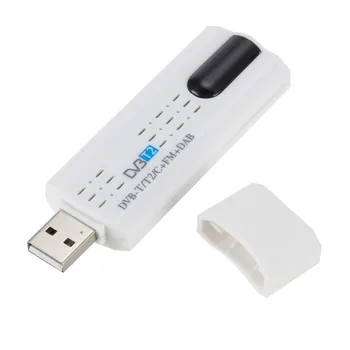 USB TV Stick su Antena Nuotolinio DVB-T2/DVB-C/FM/DAB Skaitmeninis Palydovines DVB T2 USB TV Stick Tuner HD TV Imtuvas