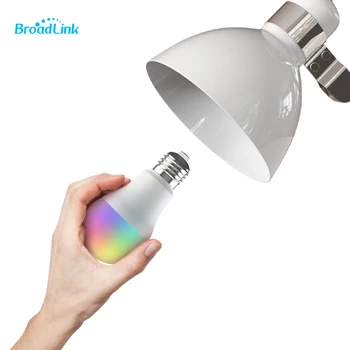 Broadlink LB27 R1 Smart WiFi Lemputės 10W E27 RGB LED Lempučių Lempa Smart Home Suderinama su Alexa, Google 