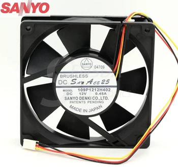 Už Sanyo 109P1212H402 DC12V 0.45 A 12CM 12025 120mm 120x120x25mm serverio keitiklio aušinimo ventiliatoriai