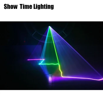 Karšto Pardavimo DJ Lazer Scenos Šviesos Visą Spalvų 96 RGB Modelius Projektorius Etapo Poveikį Apšvietimas Diskoteka Kalėdos Šaliai, 1 Vadovas, Lazerių Šou