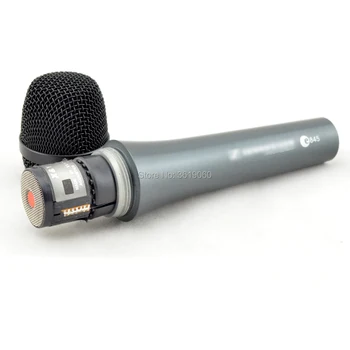 Nemokamas pristatymas, e845 laidinio dinaminis cardioid profesinės vokalinis mikrofonas , e845 laidinio sennheisertype vokalinis mikrofonas