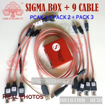Originalus naujausias versija sigma box / SIGMA LAUKE +Pack1+Pack2 +Pack3 Actived ir remontas, Nokia,ZTE, 