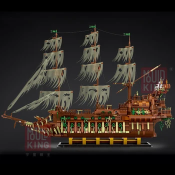 SS Miesto Moive Serijos 16016 skrajojantis Olandas Laivo Modelį, Statyba Blokai Piratai Karibų Valtis Plytos, Švietimo, Vaikams, Žaislai, Dovanos