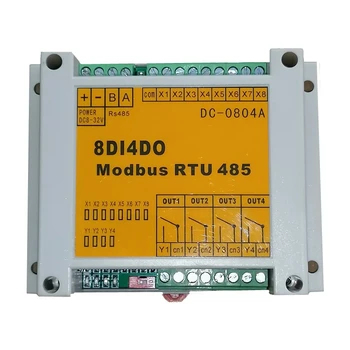8 įvesties 4 išvesties jungiklis modulis IO 485 IO modulio Modbus RTU protokolo standartas