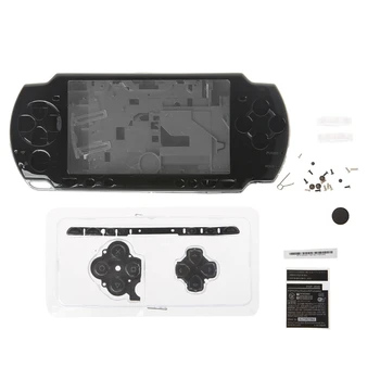 Pakeitimo Pilnas Korpusas su Lukštais Atveju Mygtuką Kit For Sony PSP 2000 Konsole Nauja