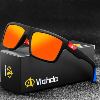 Viahda 2020 Naujas Prekės Ženklas Kvadrato Kietas Kelionės Poliarizuoti Akiniai Nuo Saulės Vyrams, Sporto Dizaineris Mormaii Sunglass Akiniai Gafas