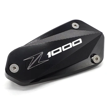 2019 Logotipas Z1000 Aukštos Kokybės CNC Priekiniai stabdžių Skysčio Rezervuaro Dangtelį Už Kawasaki Z1000 2010-2019 2017 2018 Motociklo Priedai