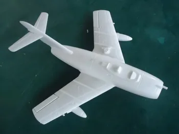 Mig15 50mm EPO Elektros RC Jet Modelis Žaislų Rinkinį Baltos spalvos