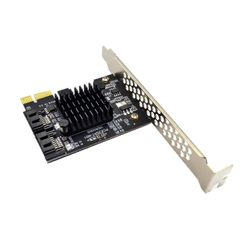 QINDIAN Pridėti Kortelės Valdiklis SATA 3 SATA3 PCI-E/PCIE SATA PCI Express, SATA Card/Daugiklis/Plėtra SATA3.0 6Gb 2Port Adapteris