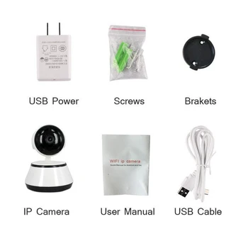 V380 Wi-fi IP Kamera Home Security Belaidžio Smart Kamera, 