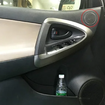 Durų tweeter garsiakalbių dangtis Toyota RAV4 2009-2013 m serijos aukštos kokybės smuiko garso garsiakalbio dangtelis ragų 