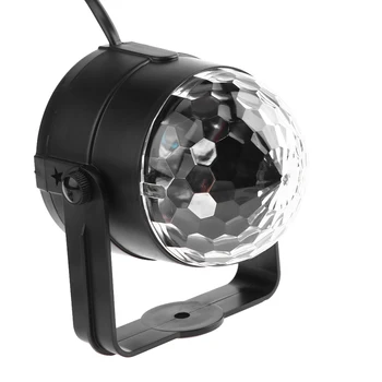 Nuotolinio Valdymo pulto LED RGB Magic Ball Light Patvarus, Praktiškas Daugiafunkcinis DJ Disco Šalis Dekoro Etapo Poveikį Lempos